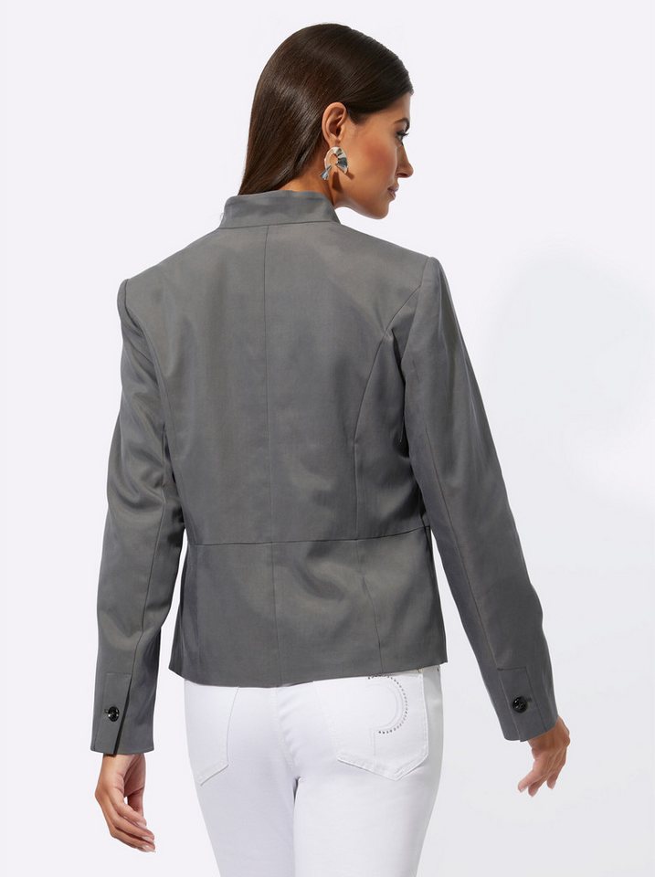 creation L Blusenblazer Lyocell-Mix-Blazer Langarm – Bild 2 von 4