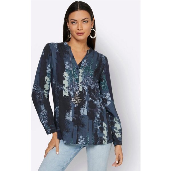 creation L Klassische Bluse Bluse Langarm