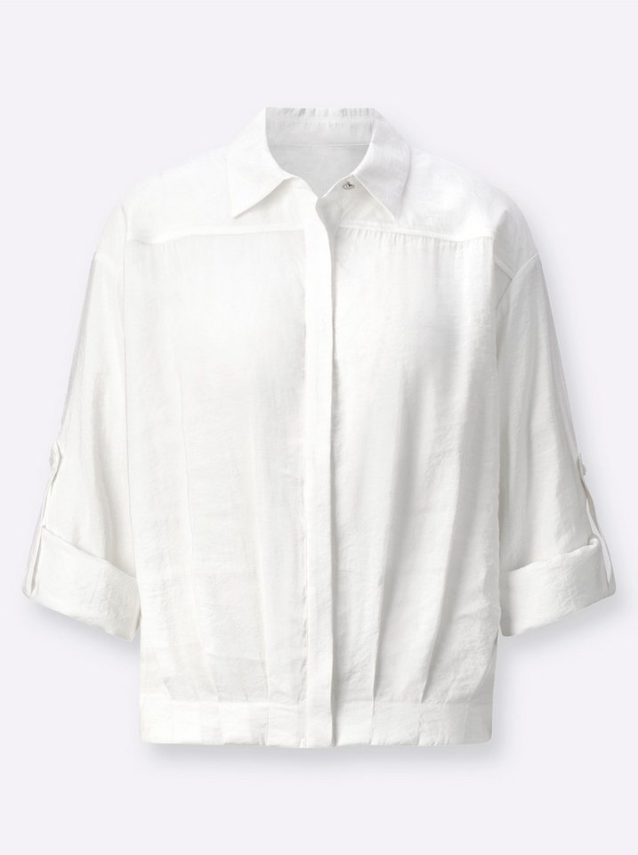 creation L Klassische Bluse Modal-Bluse Langarm – Bild 4 von 5