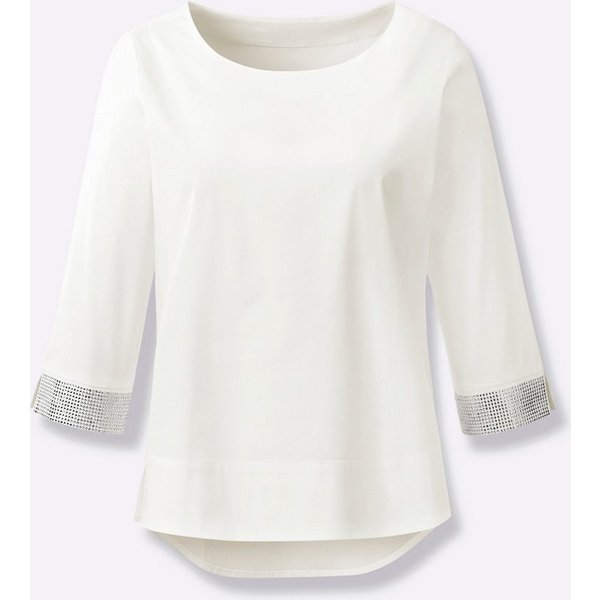 creation L Klassische Bluse Schlupfbluse 3/4-Arm