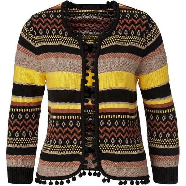 creation L Strickjacke Strickjacke Langarm