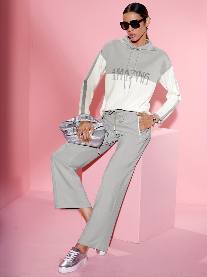 creation L Sweater Modal-Mix-Sweatshirt Langarm – Bild 3 von 5