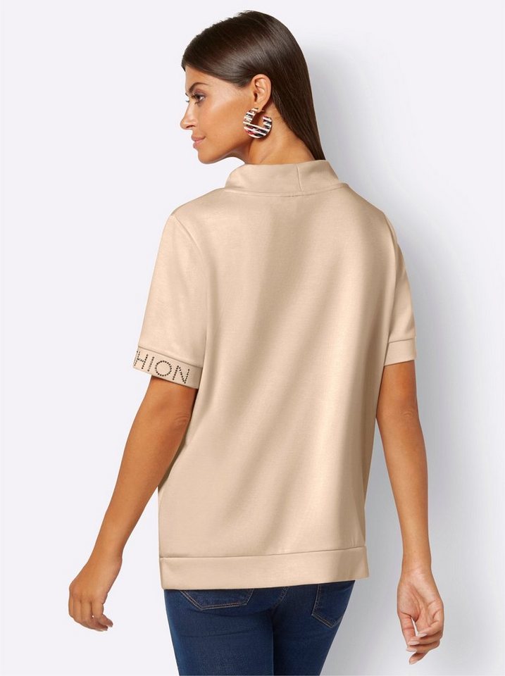 creation L Sweater Sweatshirt Kurzarm – Bild 2 von 4