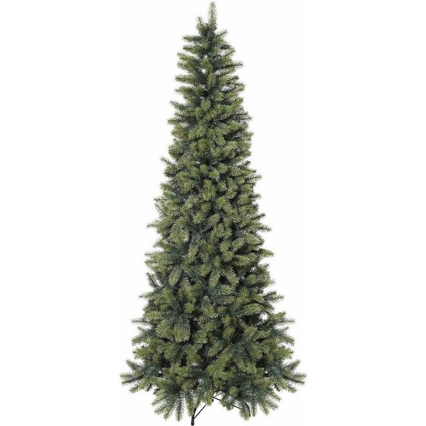 Creativ deco Künstlicher Weihnachtsbaum Weihnachtsdeko aussen, künstlicher Christbaum, Tannenbaum, in schlanker Form