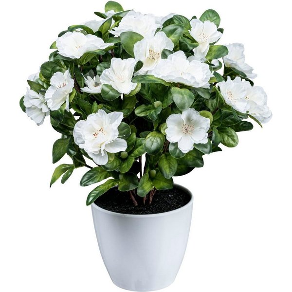 Kunstblume Azaleenbusch Azalee, Creativ green, Höhe 32 cm