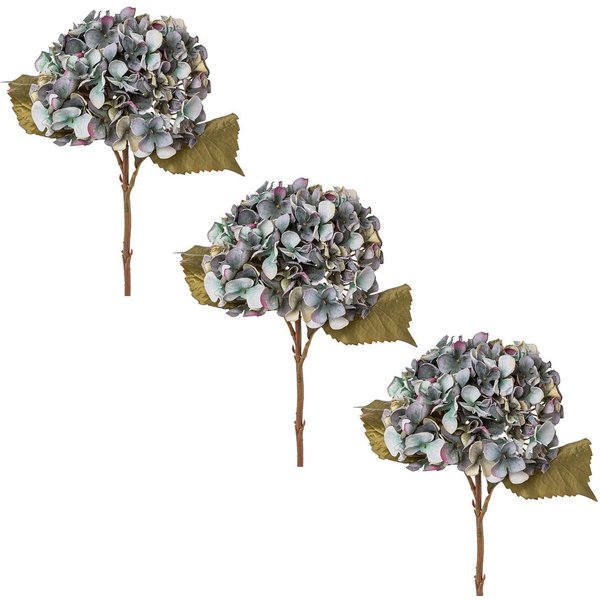 Kunstblume Hortensie, Creativ green, Höhe 46 cm