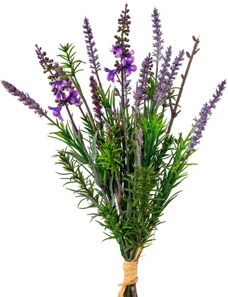 Kunstblume Lavendelbund Lavendel, Creativ green, Höhe 35 cm – Bild 2 von 3
