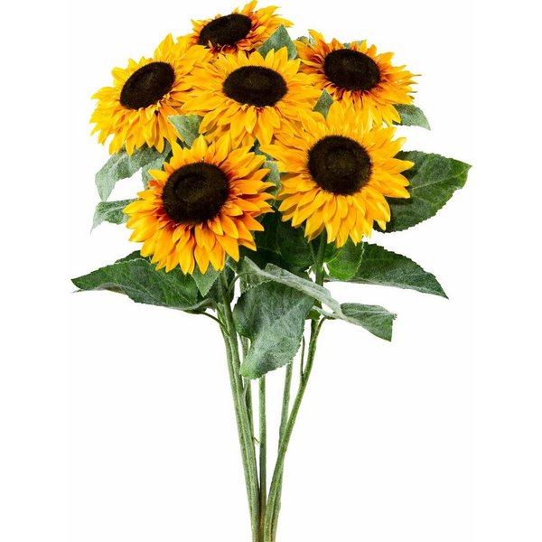 Kunstblume Sonnenblume, Creativ green, Höhe 58 cm