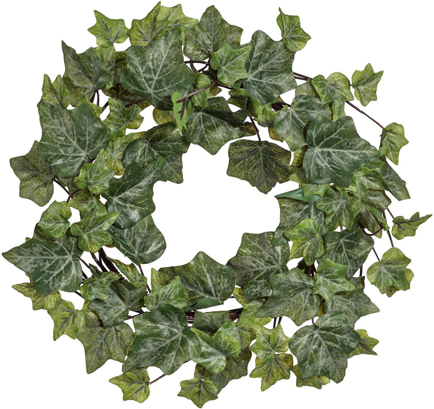 Kunstkranz Efeukranz mit englischem Blatt Efeu, Creativ green, Höhe 5 cm, 2er Set – Bild 2 von 2