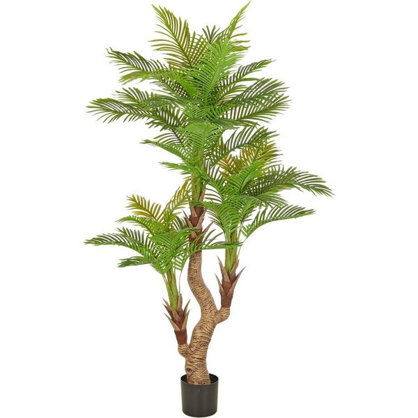 Kunstpalme Arecapalme, Creativ green, Höhe 190 cm, mit naturgetreuen Palmwedeln