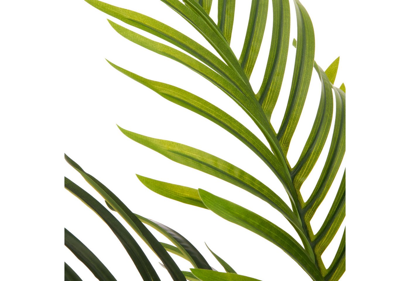 Kunstpalme Bambuspalme, Creativ green, Höhe 120 cm, mit naturgetreuen Palmwedeln – Bild 2 von 3