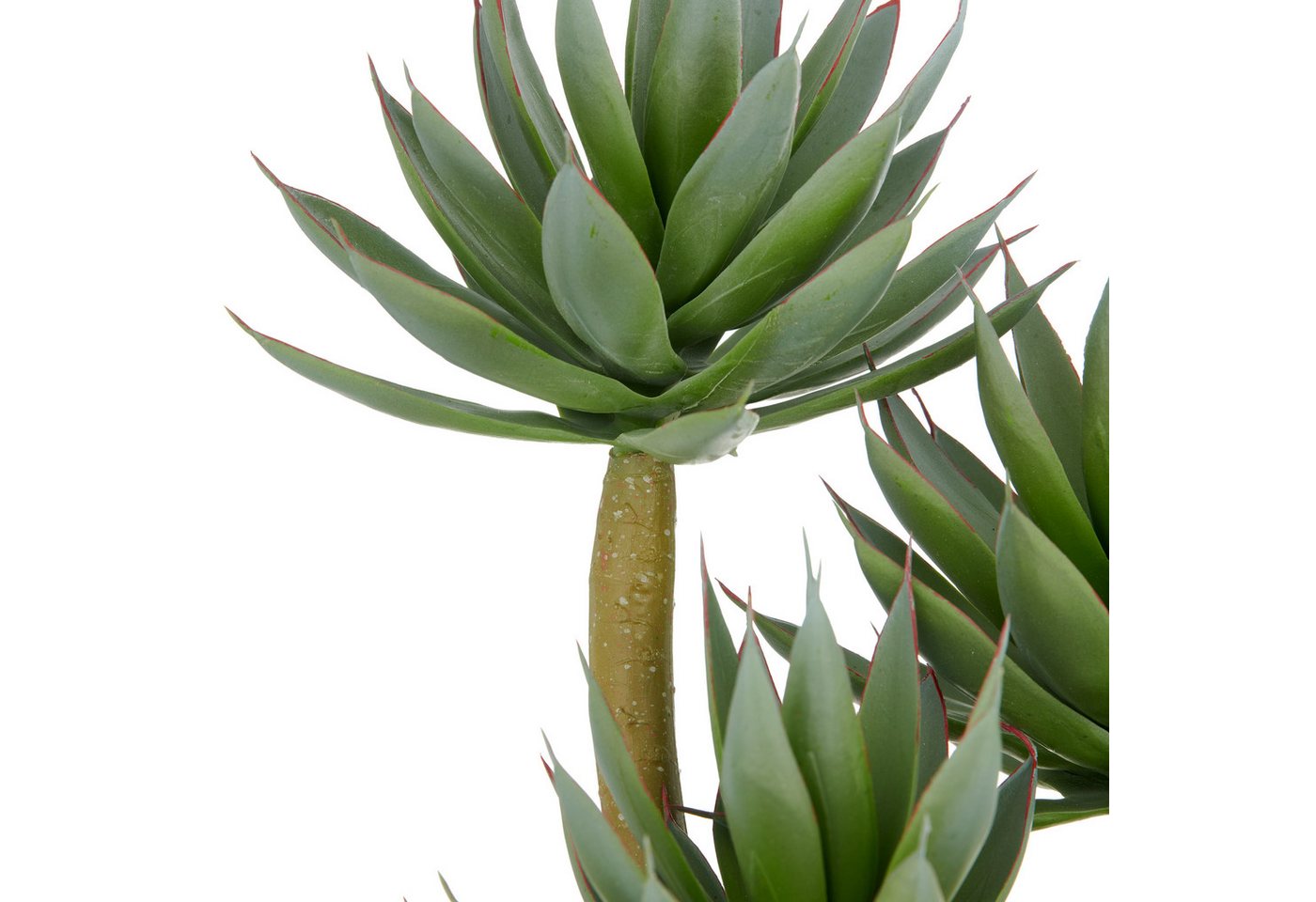 Kunstpflanze Agave blue glow, Creativ green, Höhe 28 cm, mit dekorativem Kies – Bild 2 von 2