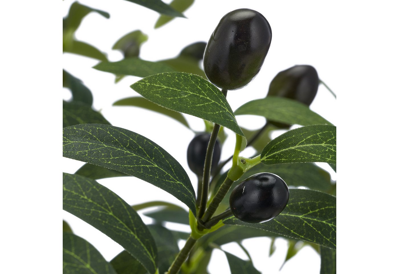 Kunstpflanze Olive, Creativ green, Höhe 90 cm, mit Deko-Früchten – Bild 2 von 3