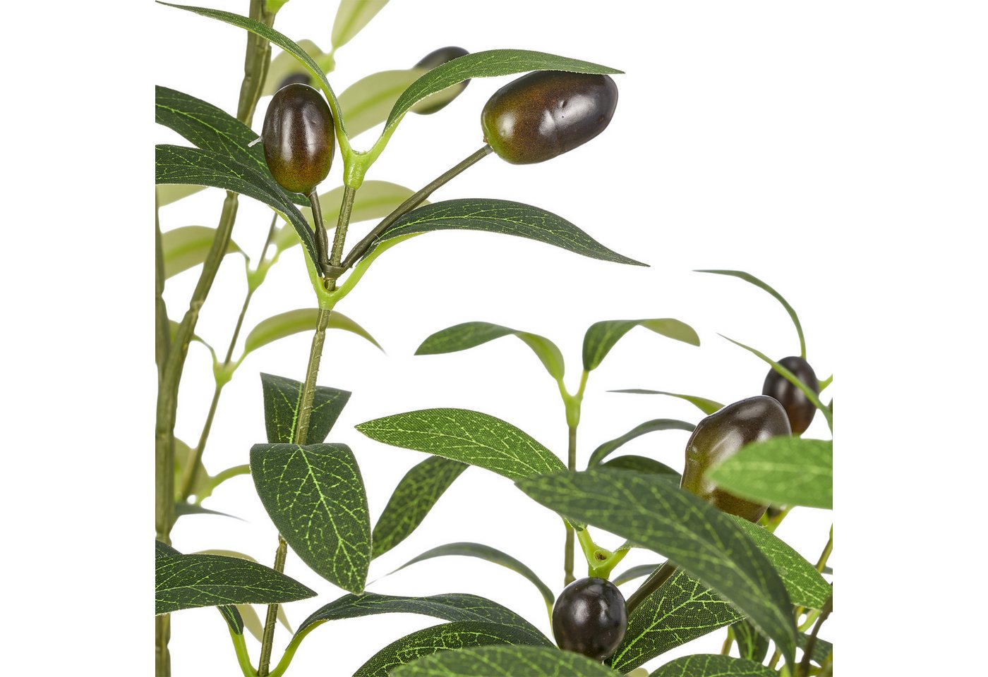 Kunstpflanze Olive, Creativ green, Höhe 90 cm, mit Deko-Früchten – Bild 3 von 3