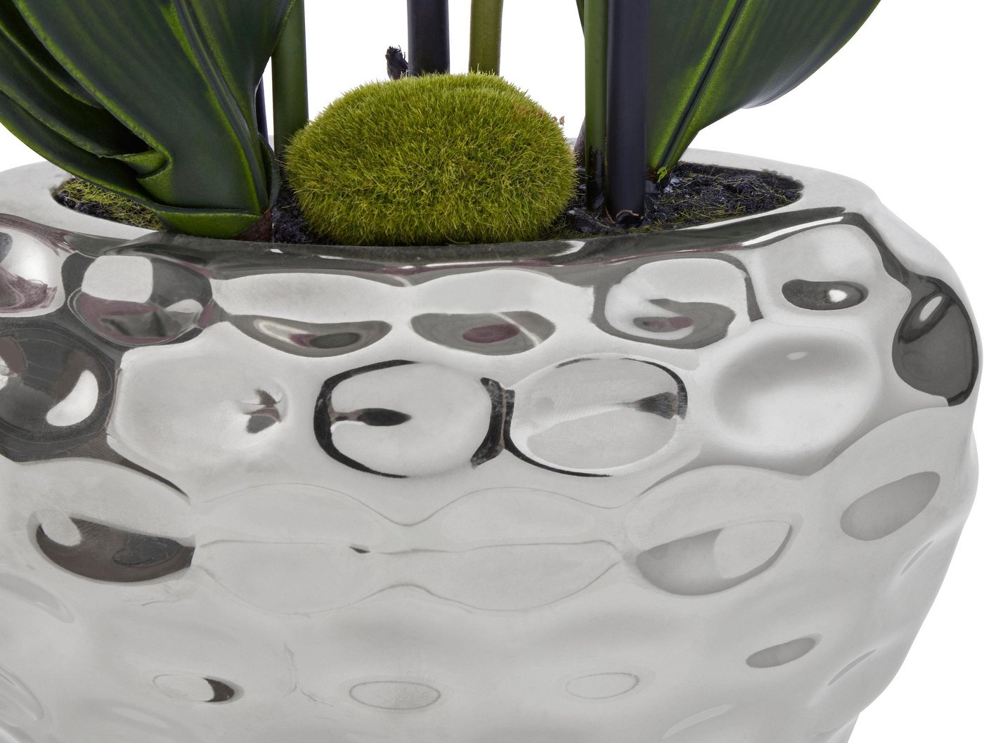 Kunstpflanze Orchidee Orchidee, Creativ green, Höhe 55 cm – Bild 5 von 5
