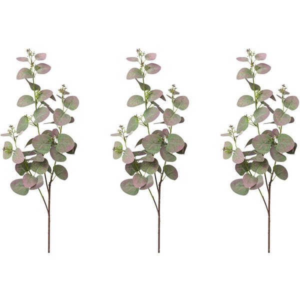 Kunstzweig Eukalyptuszweig Eukalypthus, Creativ green, Höhe 72 cm