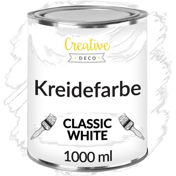 Creative Deco Kreidefarbe Kreidefarbe für Möbel Möbelfarbe Matt