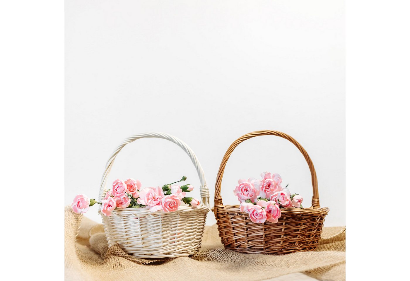 Creative Home Einkaufskorb Osterkorb Picknickkorb Einkaufskorb – Bild 5 von 5