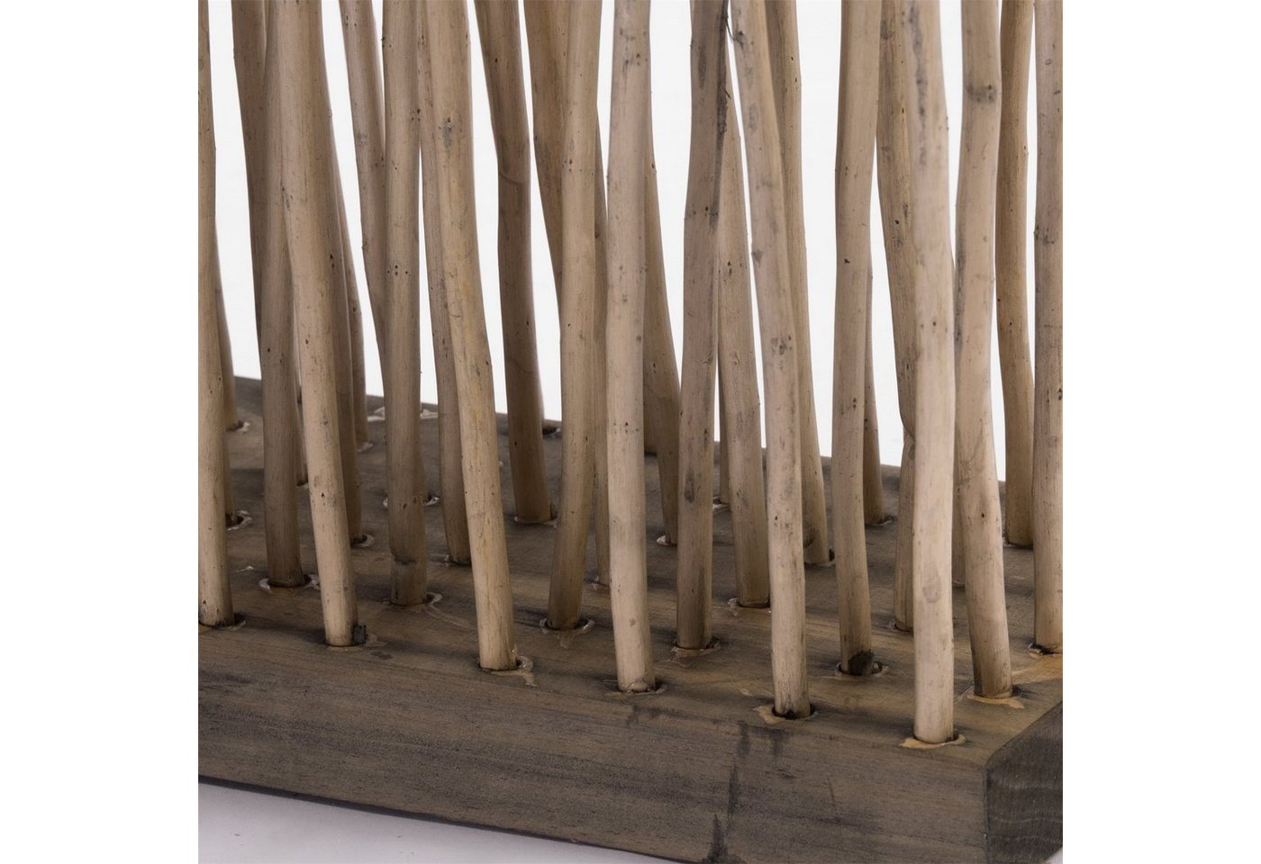 CREEDWOOD Paravent RAUMTEILER "KINKI", Weidenholz, 110x70 cm, Zweige Paravent Sichtschu – Bild 5 von 5