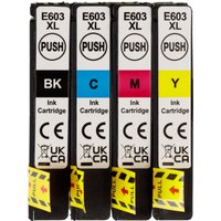 CRELANDO® Druckerpatronen Canon, Epson, HP (Multipack 603XL für Epson)