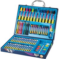 CRELANDO® Kinder-Malkoffer, 76-teilig (Weltraum)