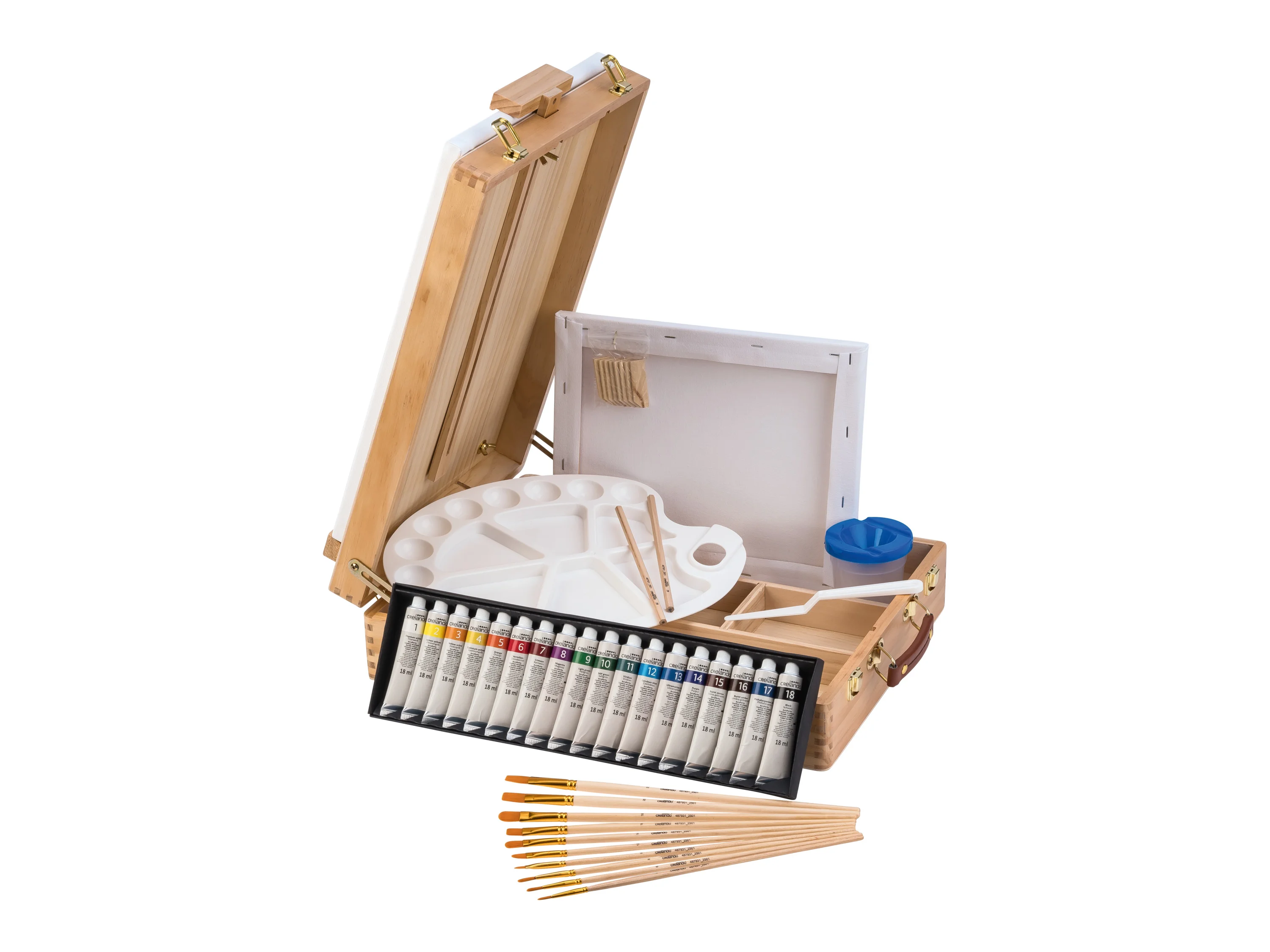 CRELANDO® Koffer-Tischstaffelei – Bild 2 von 4