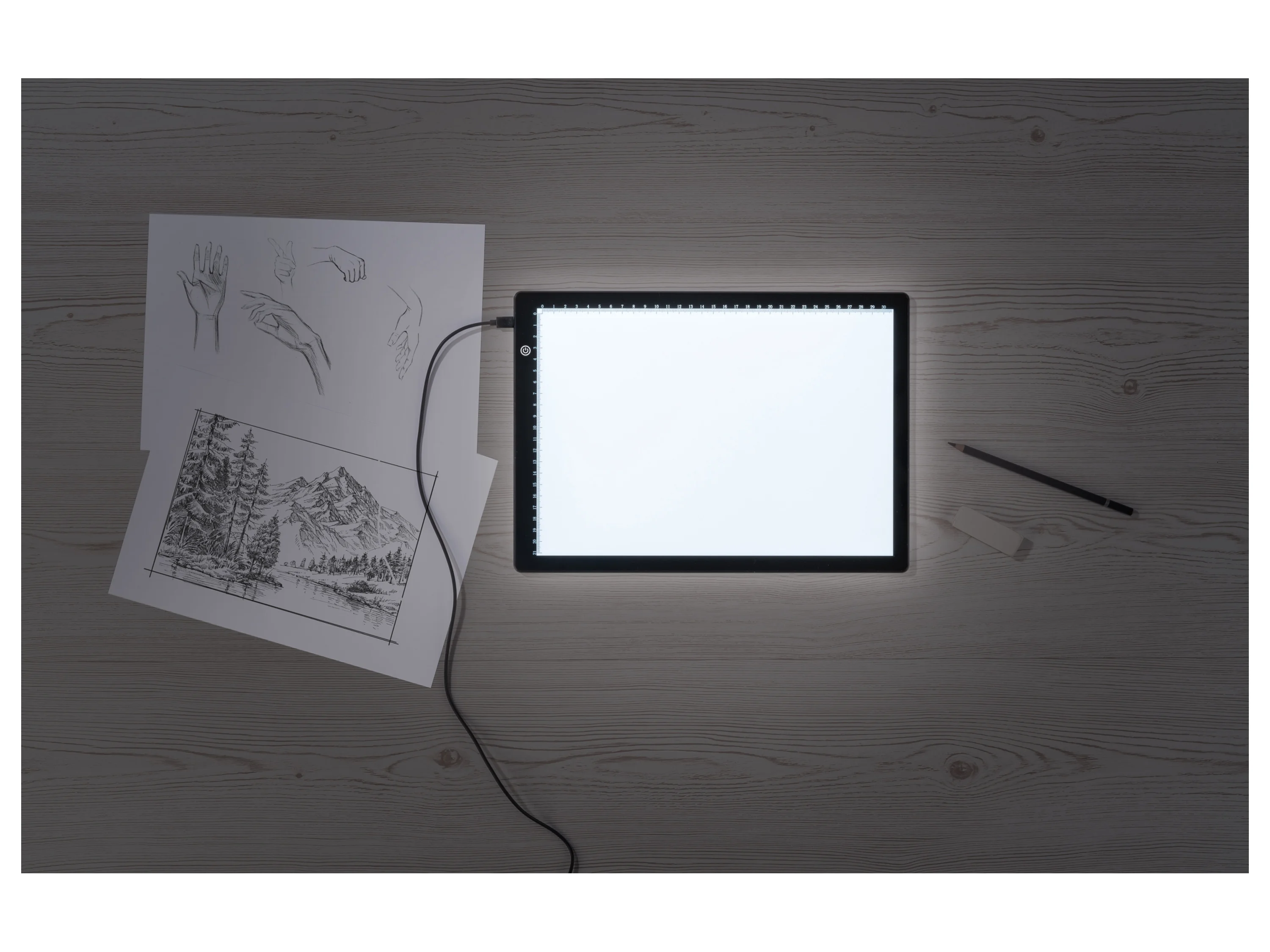 CRELANDO® LED-Lightpad – Bild 3 von 4