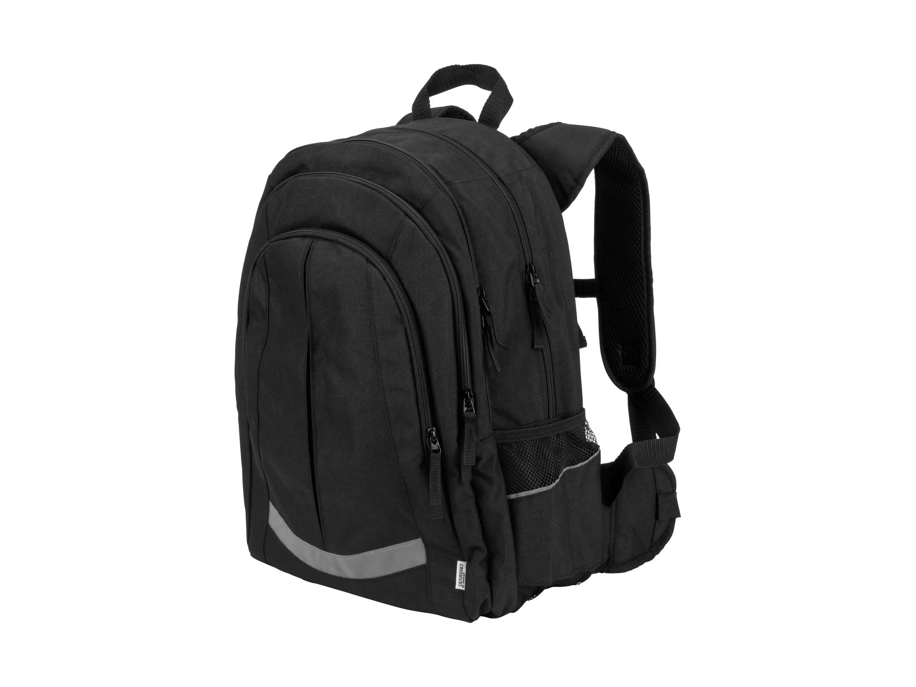 CRELANDO® Schulrucksack (Schwarz) – Bild 2 von 4