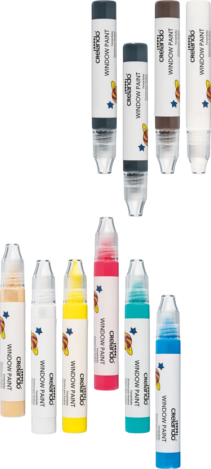 CRELANDO® Window Color Set, 15-teilig – Bild 3 von 4