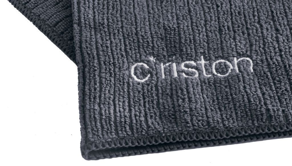 criston C*RISTON Microfaser Spültuch Grau 30 x 30 cm (6) Mikrofasertuch – Bild 3 von 5