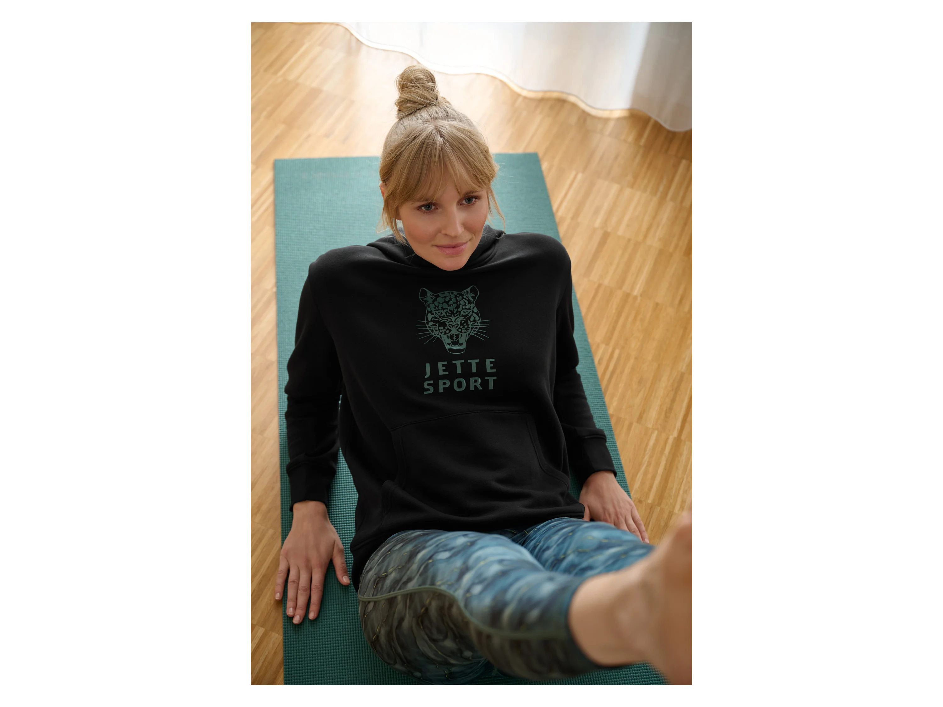 CRIVIT BY JETTE SPORT Damen Sweatpullover (Schwarz, XS(32/34)) – Bild 4 von 4
