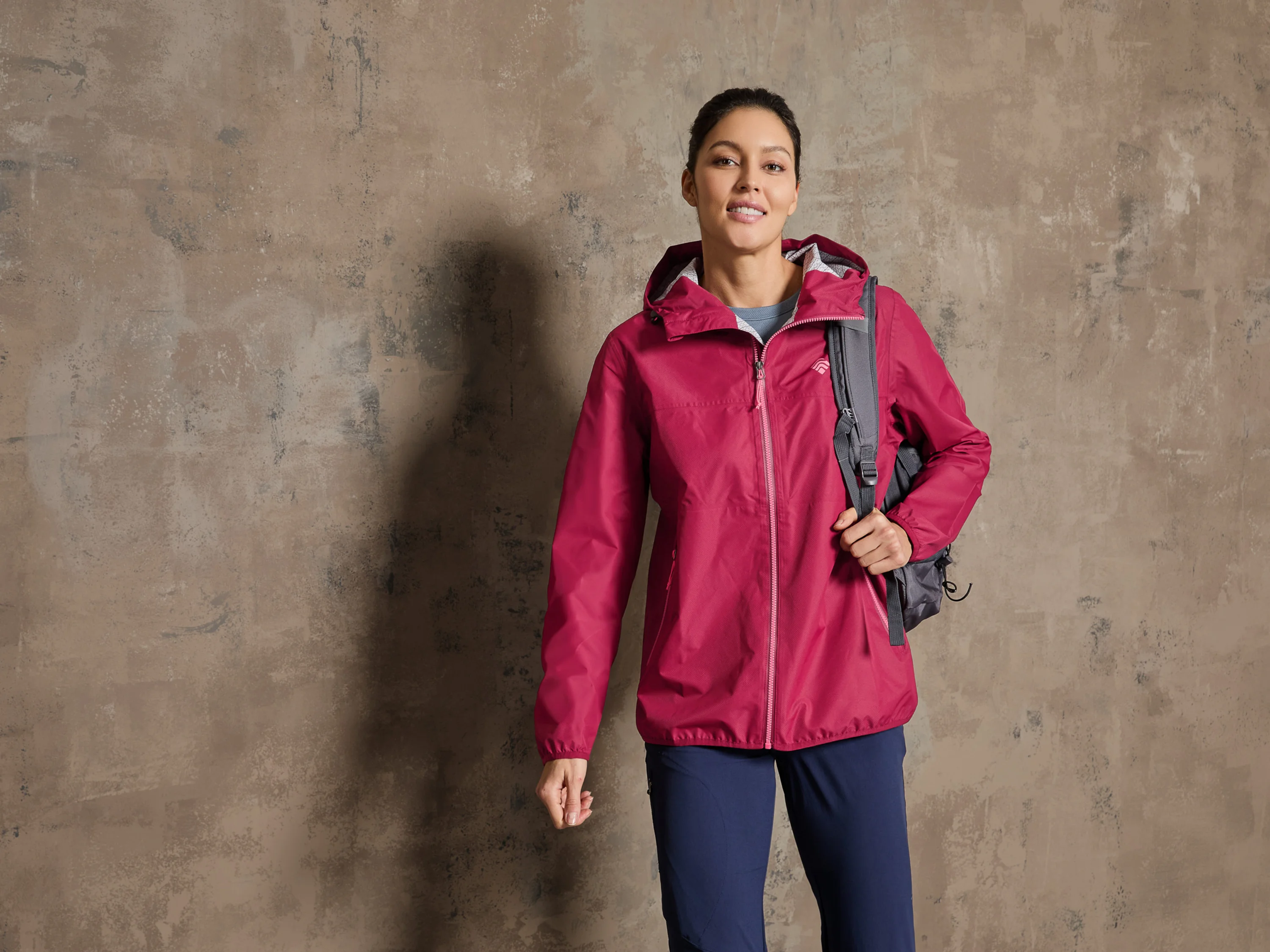 CRIVIT Damen Allwetterjacke (Rot, XS(32/34)) – Bild 2 von 4