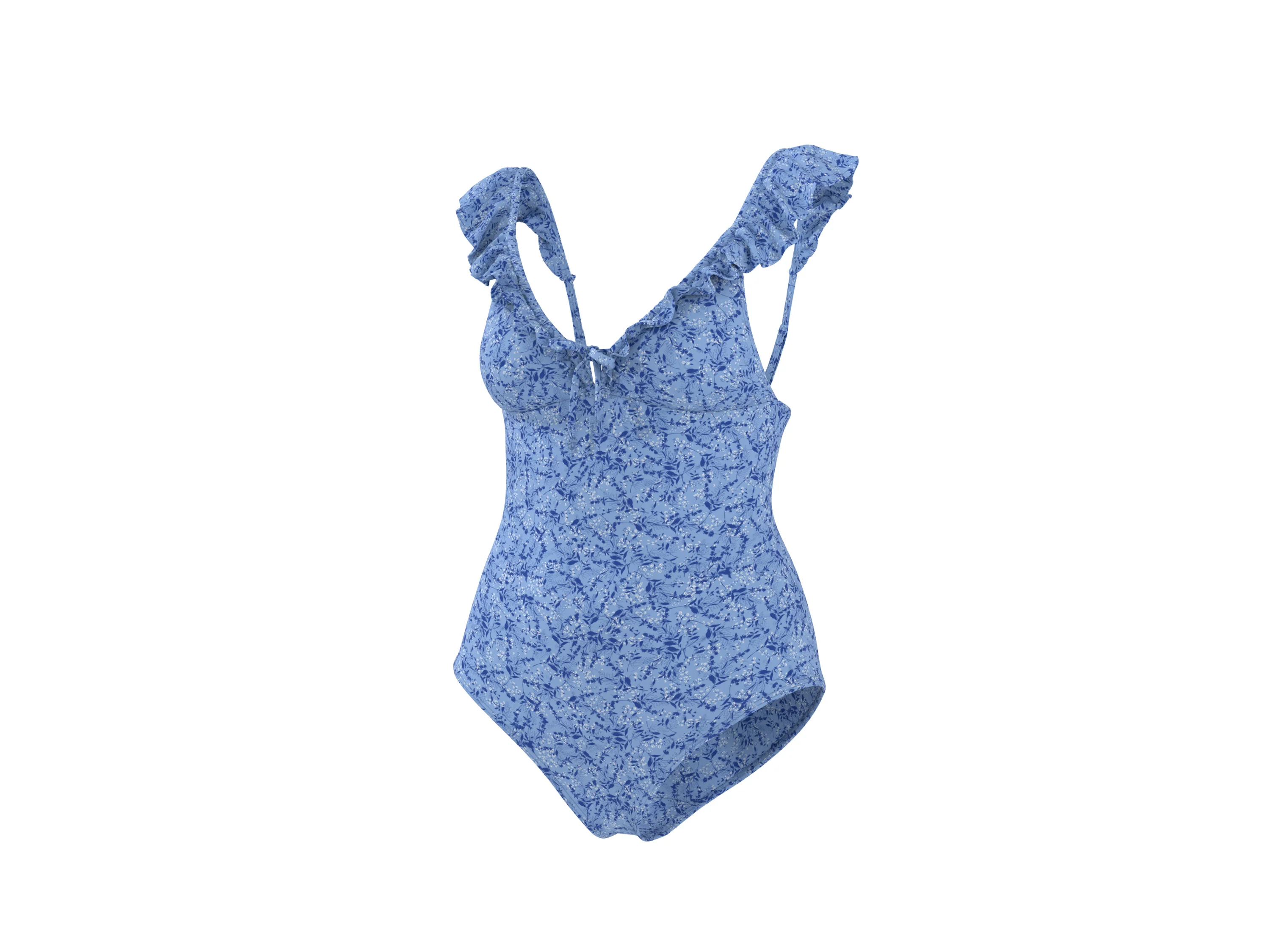 CRIVIT Damen Badeanzug (Blau, S(36/38)) – Bild 4 von 4