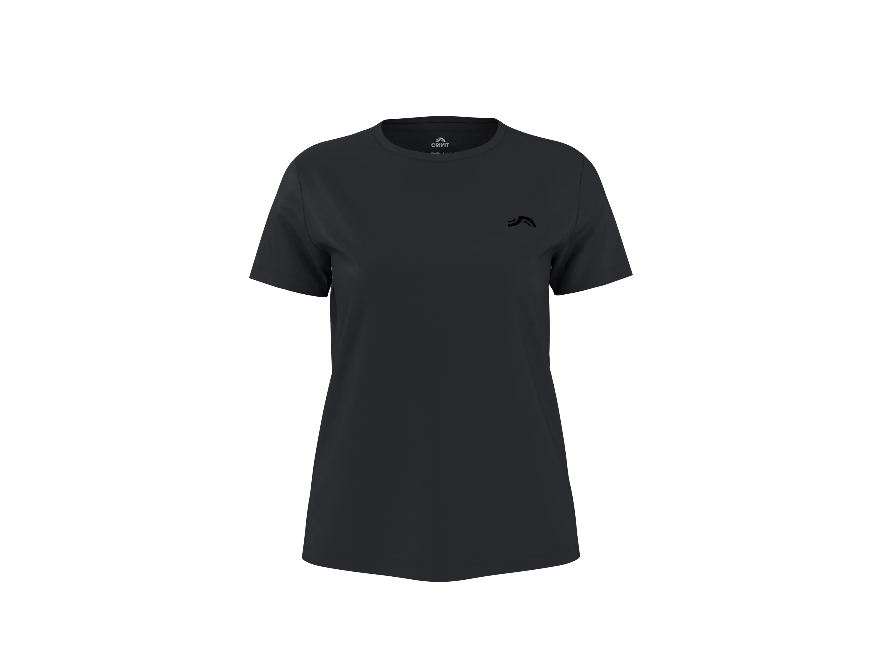 CRIVIT Damen Funktionsshirt (Schwarz, XS(32/34)) – Bild 3 von 4