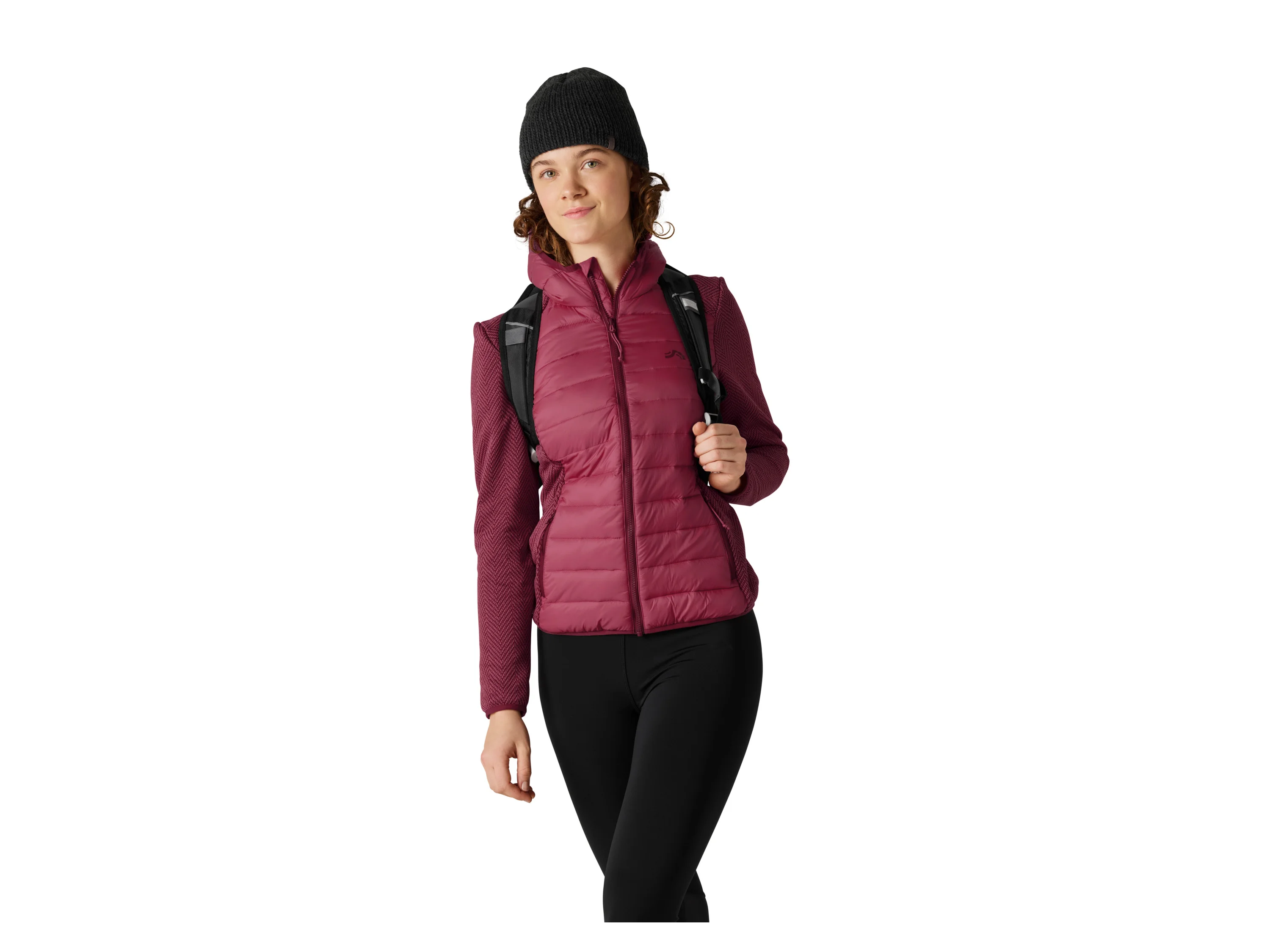 CRIVIT Damen Hybridjacke (Pink, L(44/46)) – Bild 2 von 4