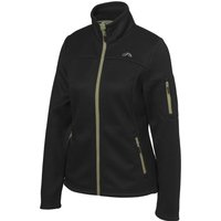 CRIVIT Damen Jacke Strickfleece (Schwarz, M(40/42))