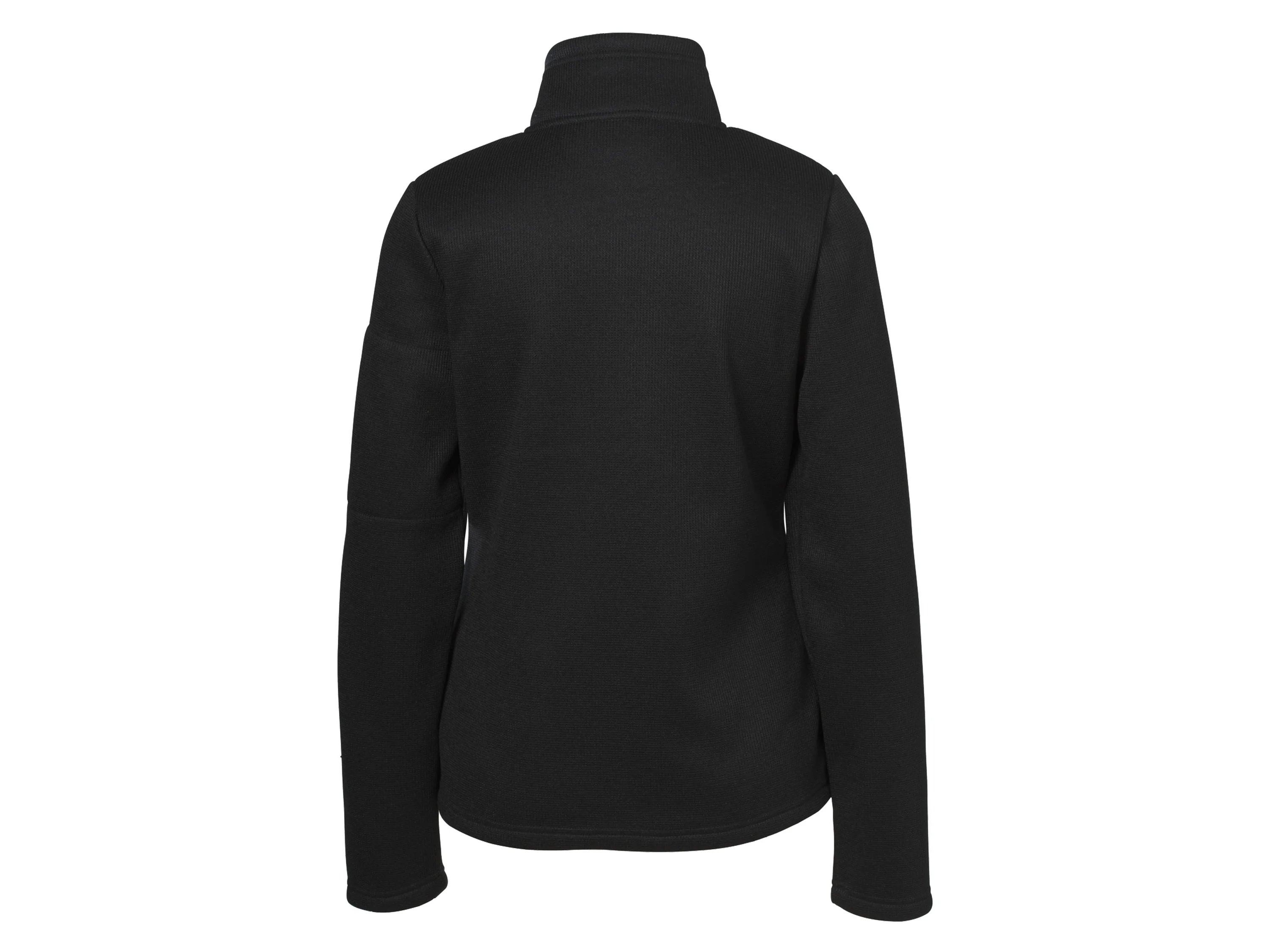 CRIVIT Damen Jacke Strickfleece (Schwarz, M(40/42)) – Bild 3 von 3