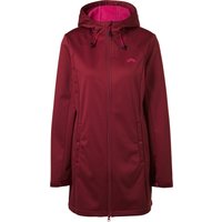 CRIVIT Damen Mantel Softshell Outdoor (Rot, L(44/46))
