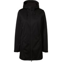 CRIVIT Damen Mantel Softshell Outdoor (Schwarz, XS(32/34))