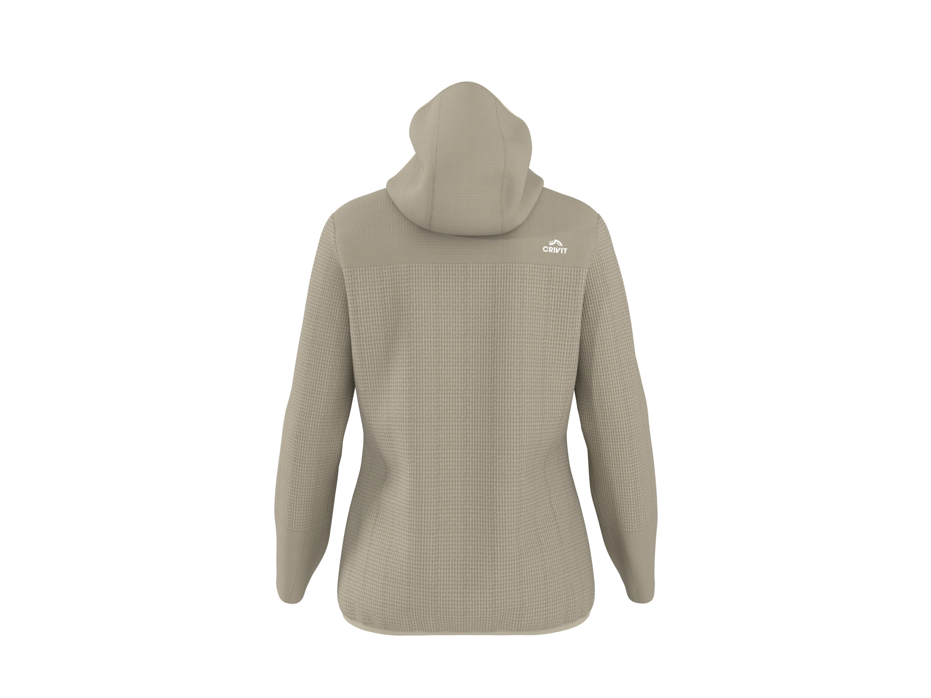 CRIVIT Damen Premium Funktionsjacke (Beige, L(44/46)) – Bild 3 von 4