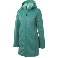 CRIVIT Damen Softshell Mantel (Grün, XS(32/34))