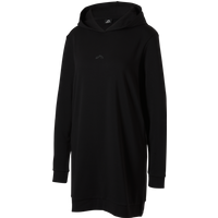 CRIVIT Damen Sweatkleid, mit Kapuze (Schwarz, L(44/46))