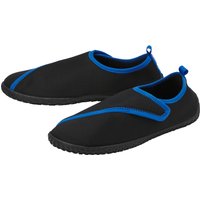 CRIVIT Herren Aquaschuhe (Schwarz/blau, 46)