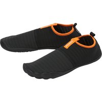 CRIVIT Herren Aquaschuhe (schwarz/orange, 45)