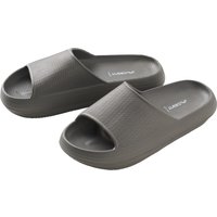 CRIVIT Herren Badepantolette (Grau, 42/43)