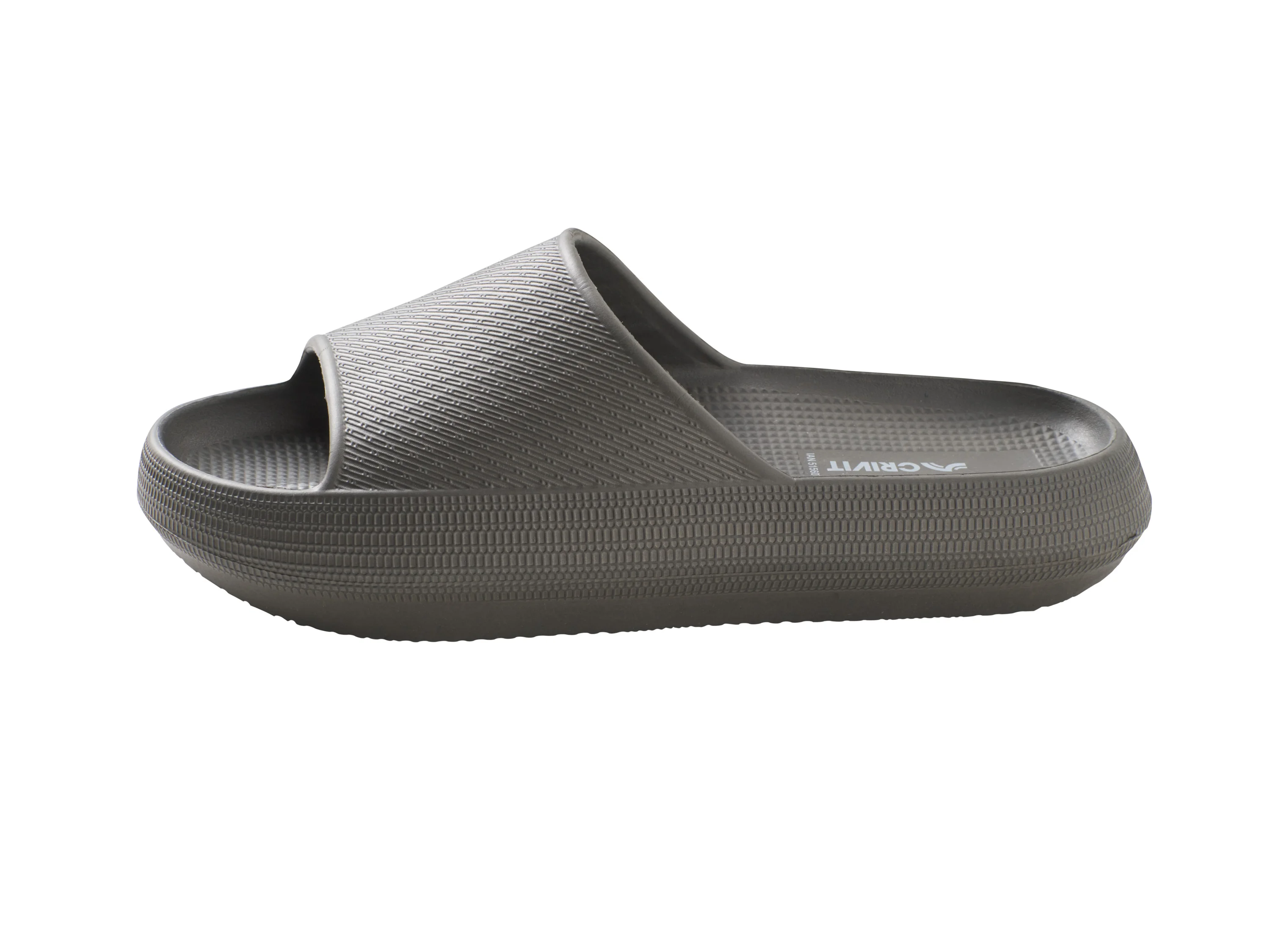 CRIVIT Herren Badepantolette (Grau, 42/43) – Bild 2 von 3