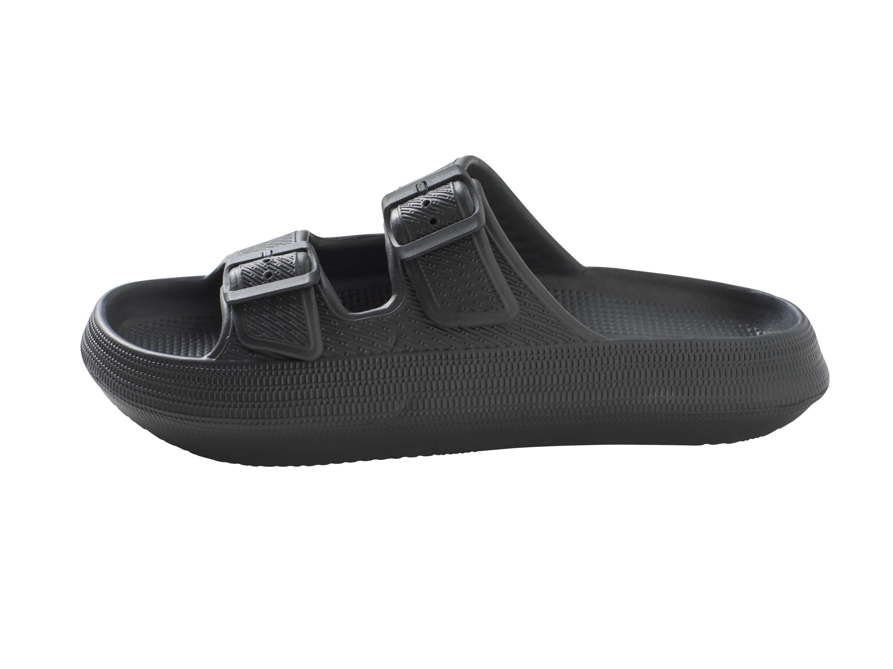CRIVIT Herren Badepantolette (Schwarz, 42/43) – Bild 2 von 4