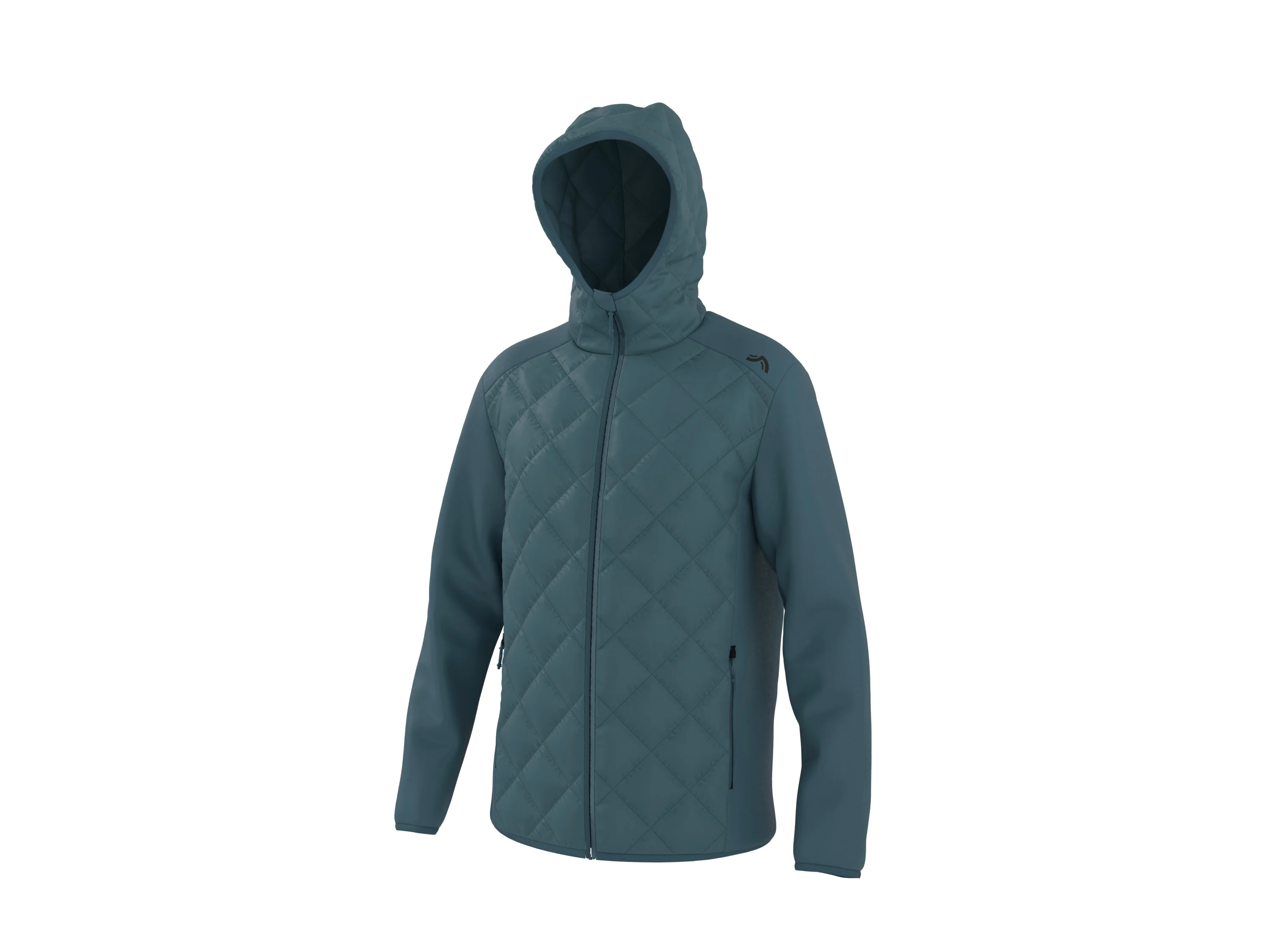 CRIVIT Herren Hybridjacke (Petrol, M (48/50)) – Bild 4 von 4