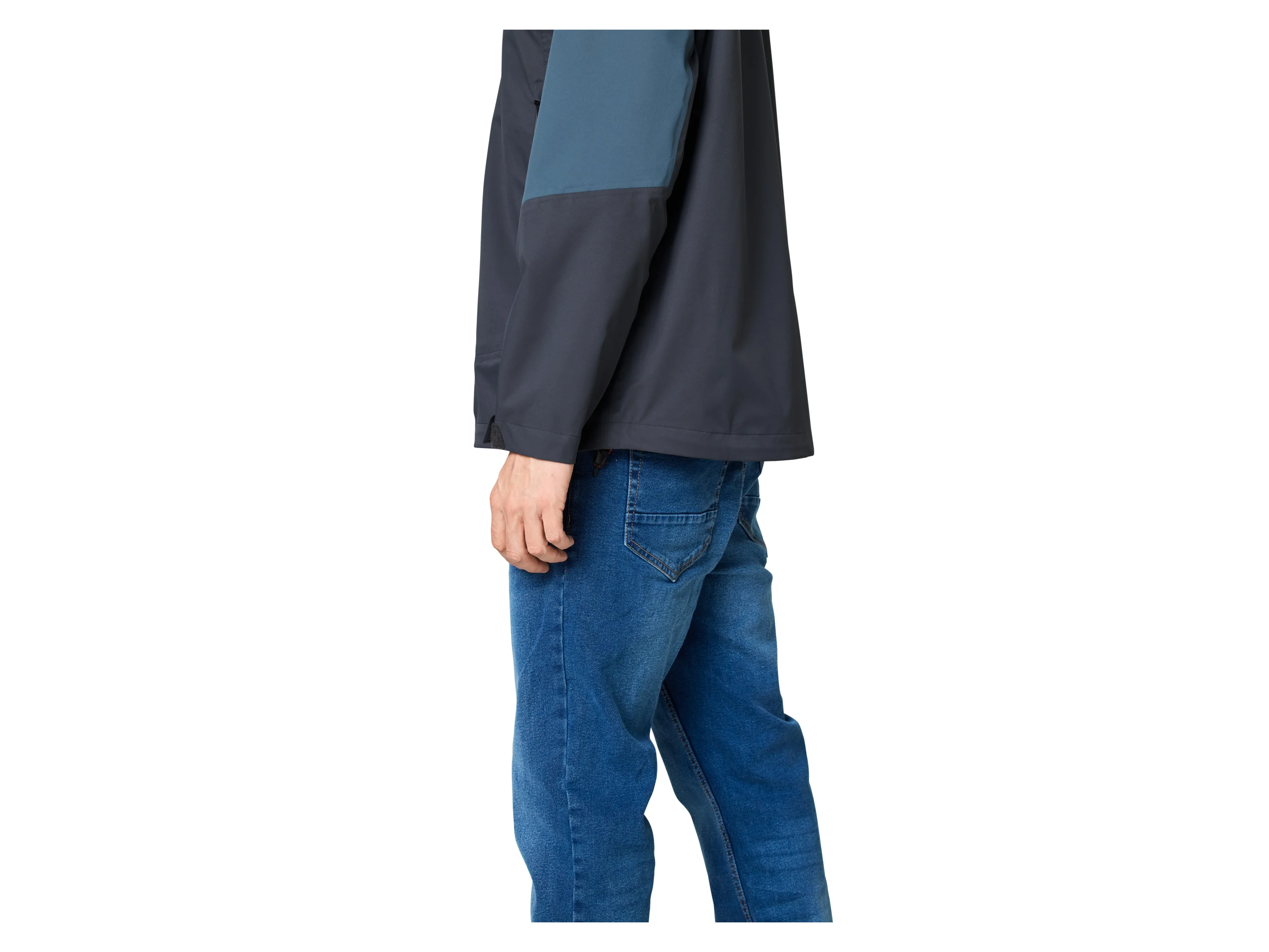 CRIVIT Herren Premium Funktionsjacke (Blau/Grau, L (52/54)) – Bild 4 von 4