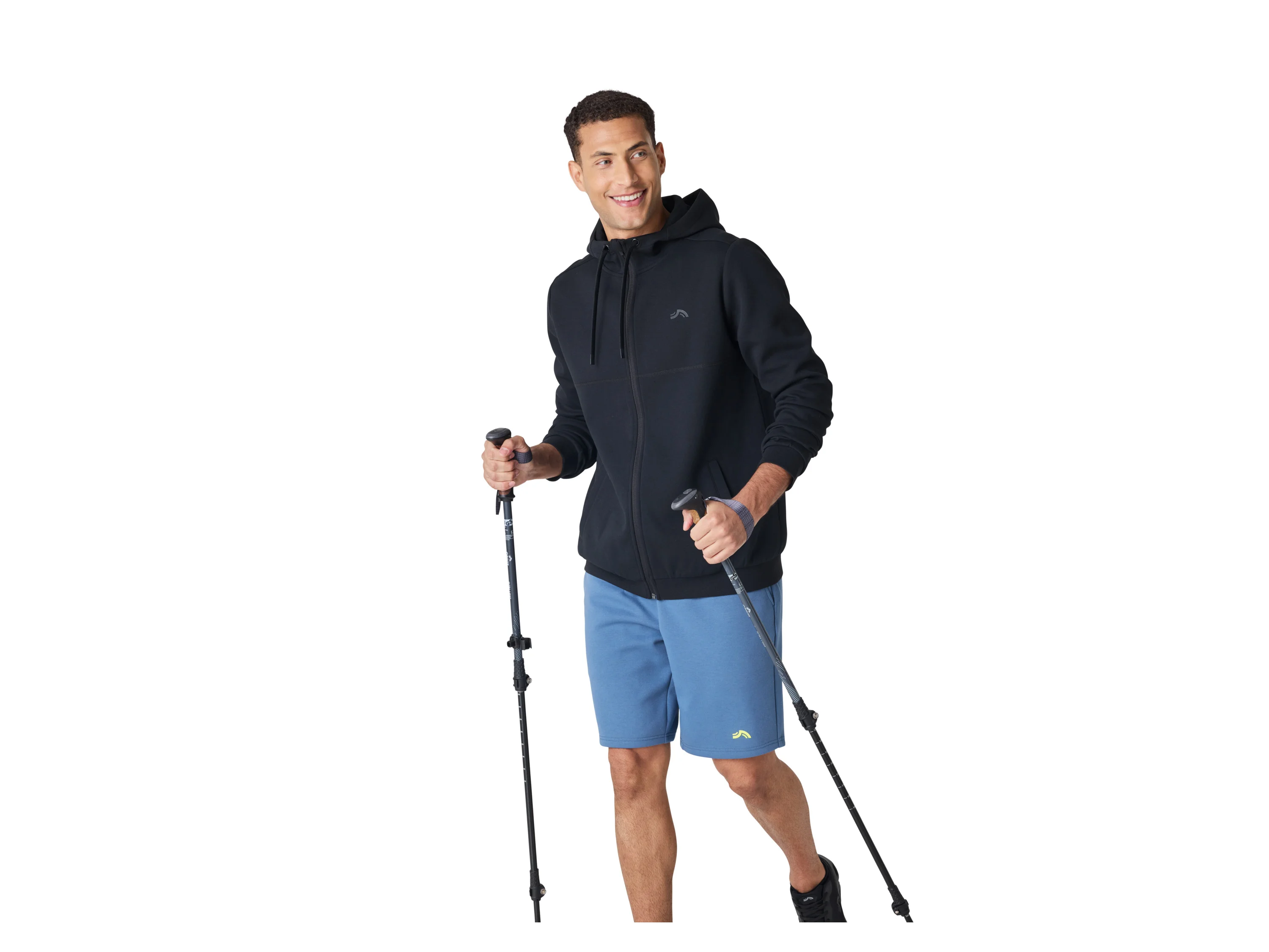 CRIVIT Herren Sweatjacke (Schwarz, S (44/46)) – Bild 2 von 4